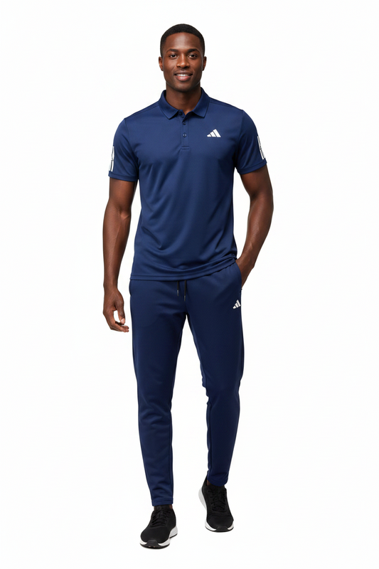 Ensemble col roulé Adidas avec pantalon jogging (Marine) ECPAMS05