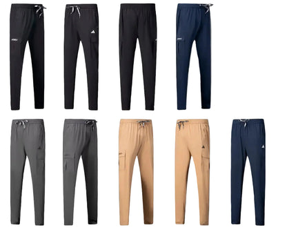 Pantalon Cargo poches – Confort & Style (Adi-das) (4 couleurs disponibles pour choisir) avec fermeture PJCPSMS02