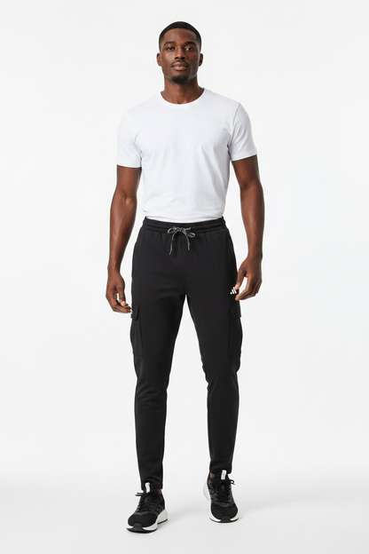 Pantalon Cargo poches – Confort & Style (Adi-das) (4 couleurs disponibles pour choisir) avec fermeture PJCPSMS02
