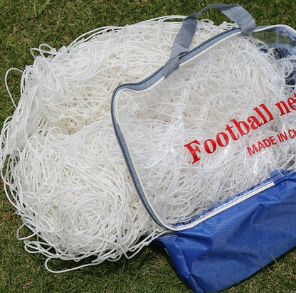 Paires 2 sacs Filet de but de football Filets d'entraînement en polyéthylène pleine grandeur