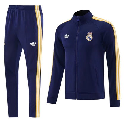 Ensemble survêtement Sport Real Madrid (Marine) avec fermeture 2026-2027