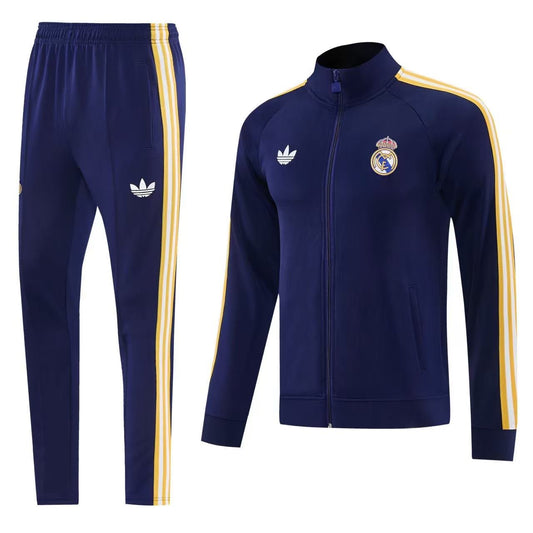 Ensemble survêtement Sport Real Madrid (Marine) avec fermeture 2026-2027