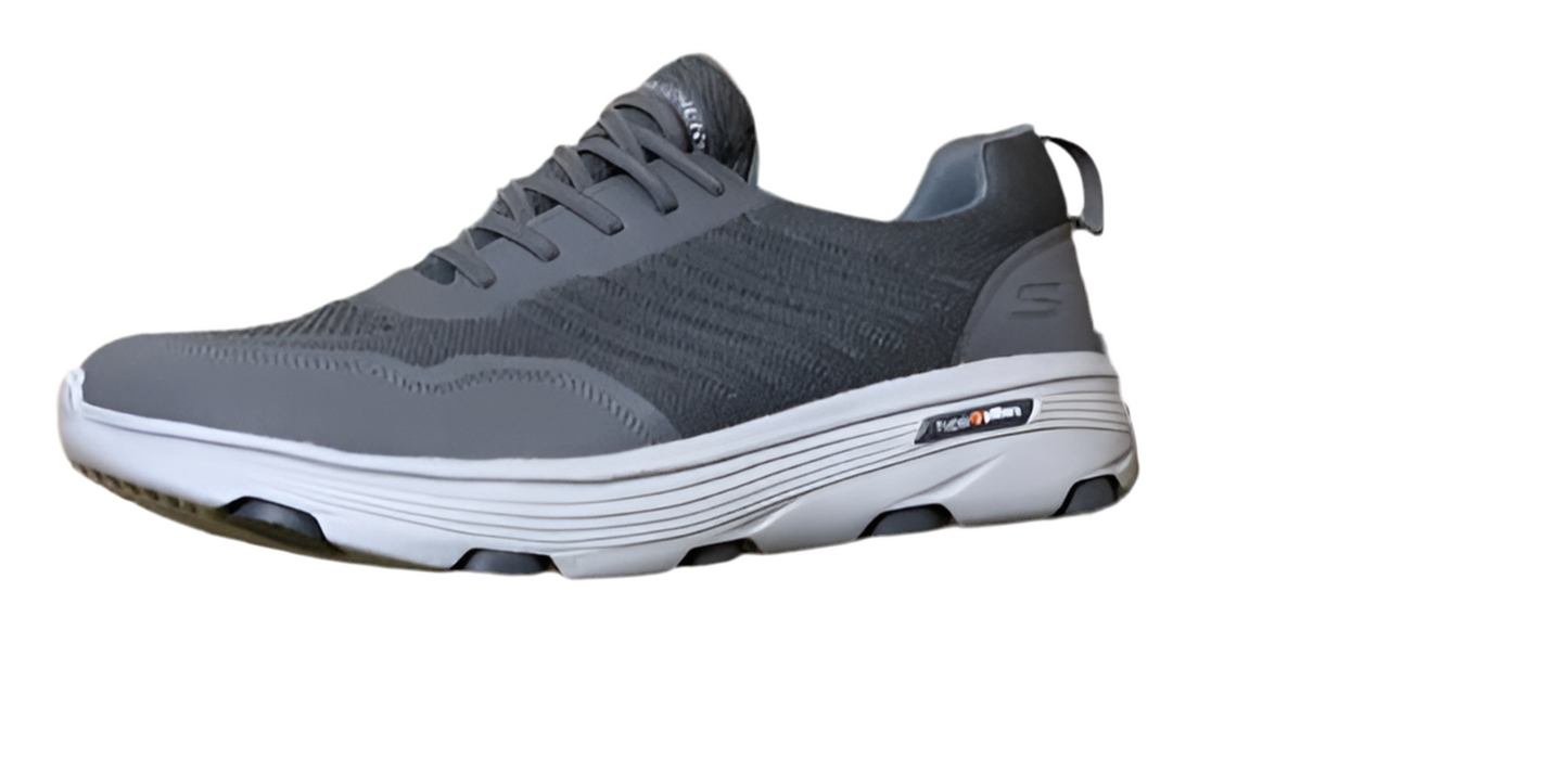 Chaussure Skechers BIG SIZE (Arch) avec lacets Gris