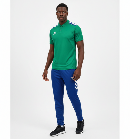Ensemble Polo & Jogging Hummel (vert/bleu)– Style Sport Premium