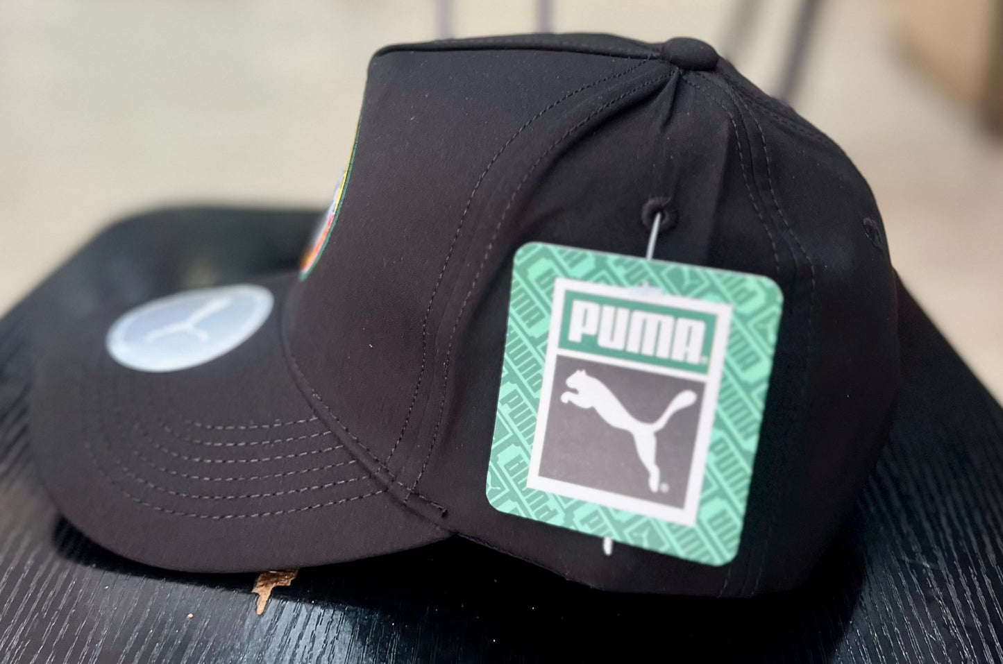 Casquette Sénégal Noir Ajustable – Logo Brodé | Unisexe