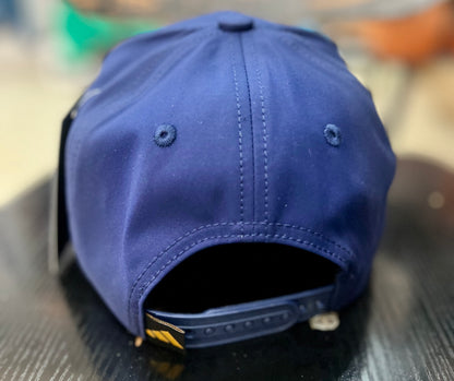 Casquette Real Madrid Bleu(Doré ) Ajustable – Logo Brodé | Unisexe