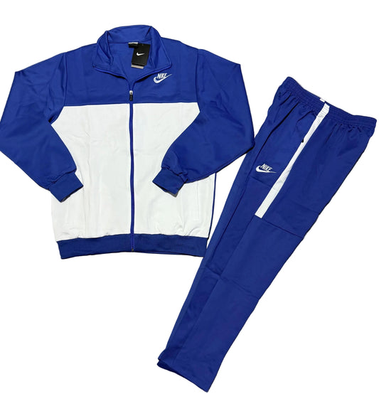 Ensemble Survêtement Nike Bleu/Blanc