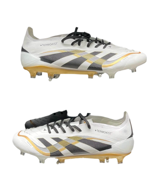 Crampons Adidas Teamgeist Blanc/or