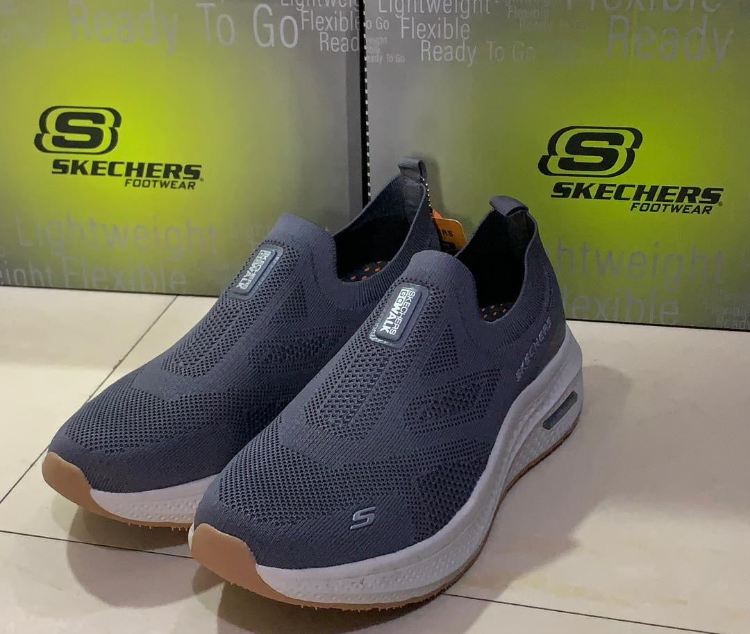 Chaussure Skechers enfiler (GoWalk) Gris confortable