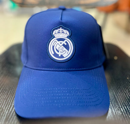 Casquette Real Madrid Marine Ajustable – Logo Brodé | Unisexe