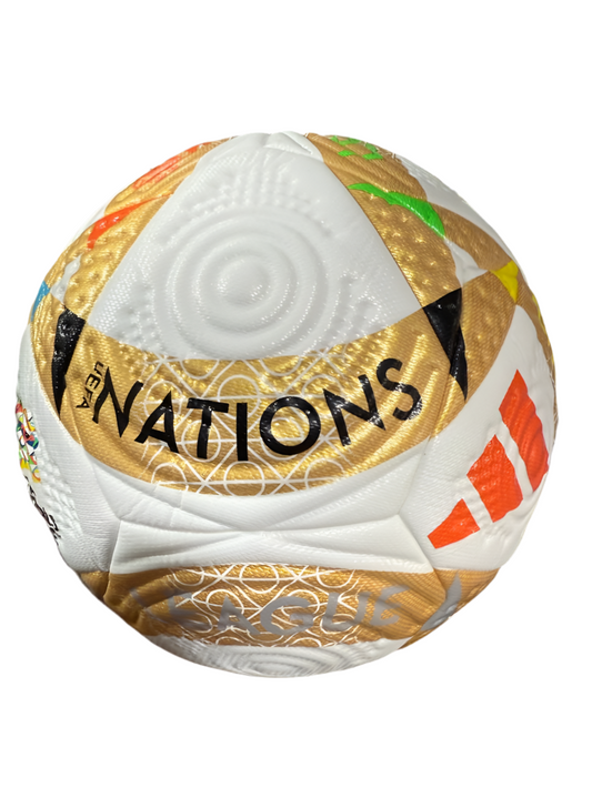 Ballon Football Professionnel (UEFA Nations League) Blanc/Or