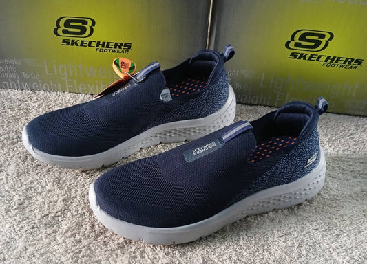 Chaussure Skechers BIG SIZE (GoWalk) Bleu