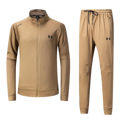 Ensemble Survêtement Classique UA Beige (coton leger) avec fermeture MSESUA02