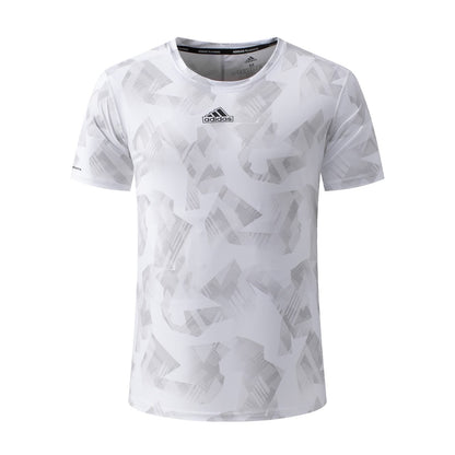 T-shirt Homme à Motif Géométrique – Confort & Style (adidas) (4 couleurs disponibles pour choisir) TASMSF01