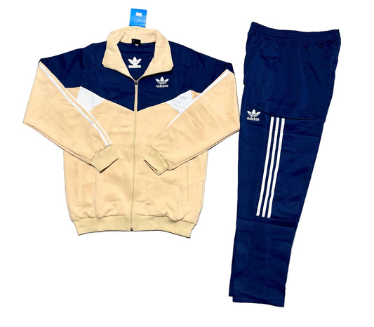 Ensemble Survêtement Adidas (Originals) Biege/Marine