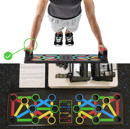 Planche de poussée pliable multifonctionnelle