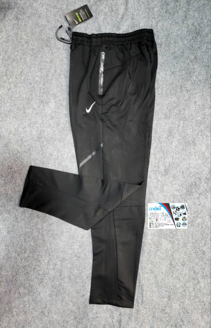 Pantalon jogging sport Nike (noir) avec fermeture TSPJ09