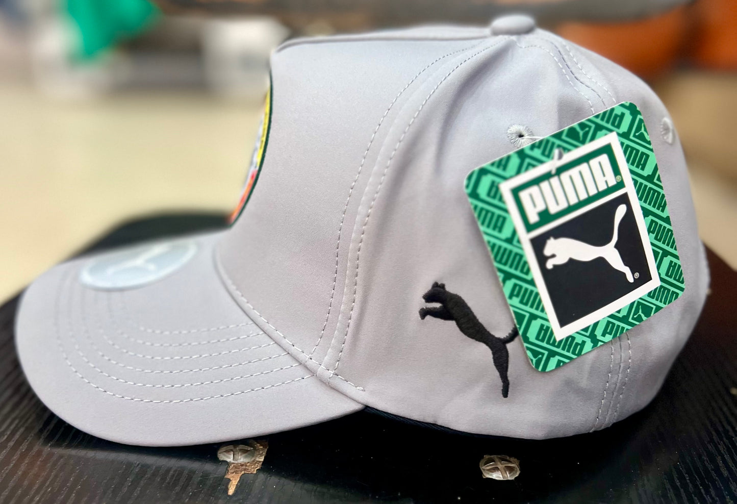 Casquette Sénégal Gris Ajustable – Logo Brodé | Unisexe