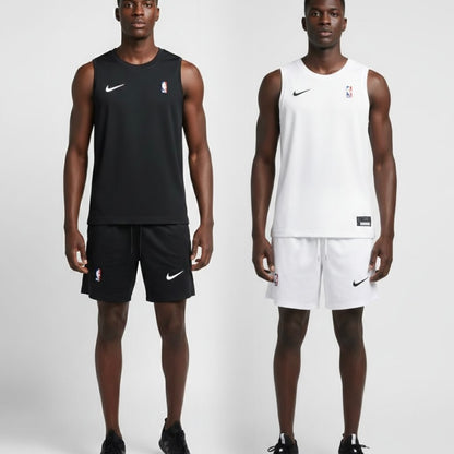 Ensemble derbardeur avec short compression confort dri-fit (Blanc/Noir disponible)