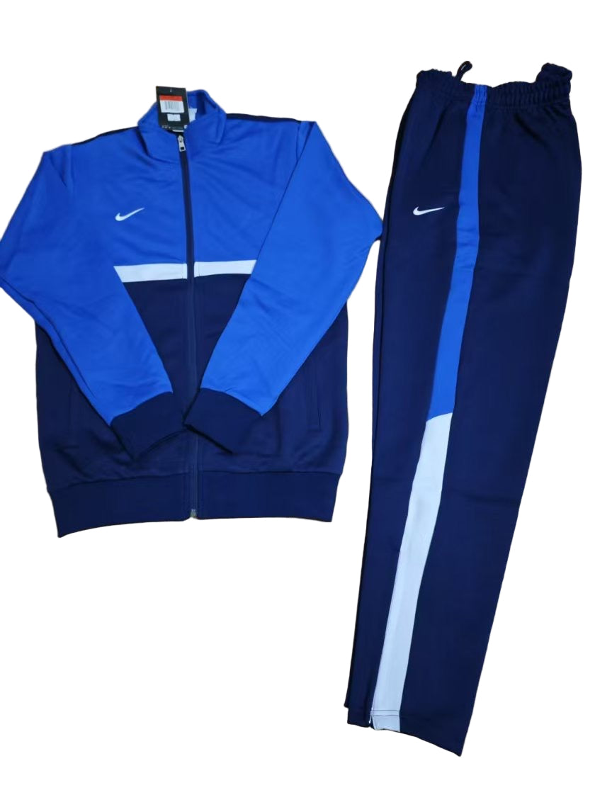 Ensemble Survêtement Loisir Adidas (Bleu/Marine) avec fermeture