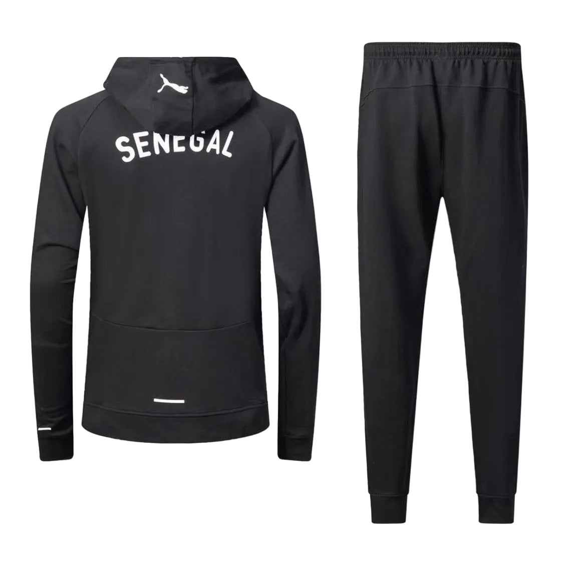 Ensemble Survêtement Senegal avec capuche (coton) (noir/noir) 2026 SMSSC02