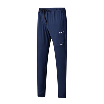 Pantalon jogging en coton avec fermeture – Confort & Style (Ni-ke) (Bleu et Noir disponible) PJCMSP01