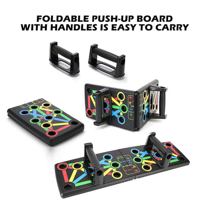 Planche de poussée pliable multifonctionnelle