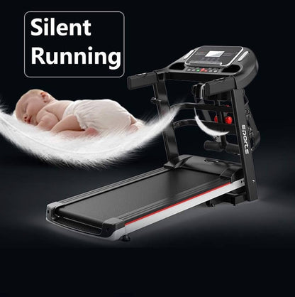 Tapis de course multifonction avec rouleaux de massage & écran digital (BTSS)