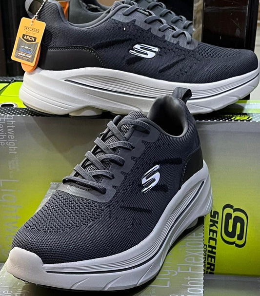 Chaussure Skechers (Arch) Gris avec lacets