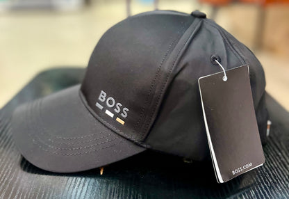 Casquette Boss Noir (tricolore) Ajustable – Logo Brodé | Unisexe