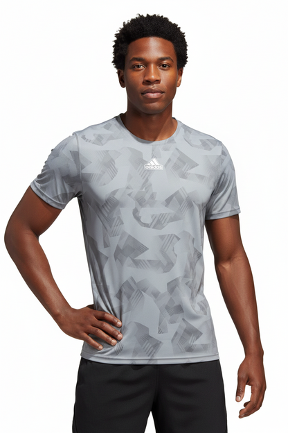T-shirt Homme à Motif Géométrique – Confort & Style (adidas) (4 couleurs disponibles pour choisir) TASMSF01
