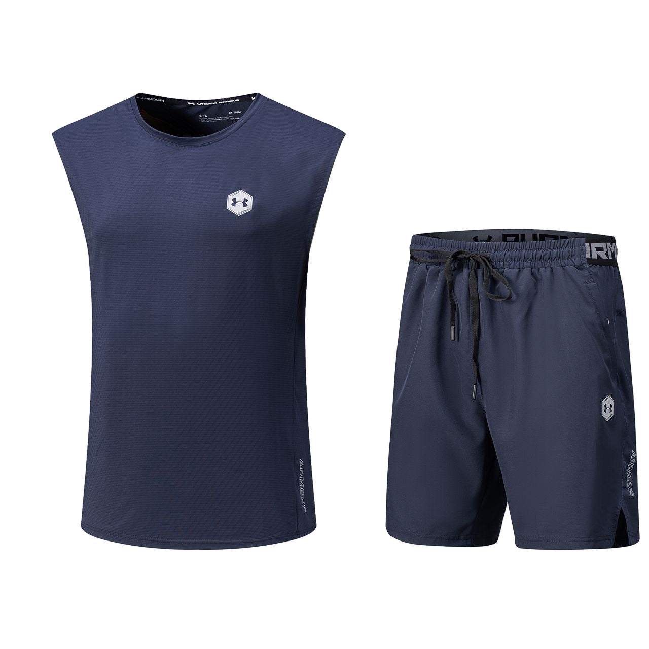 Ensemble de sport Débardeur avec short Under Armour (Marine) MSEDSUA08