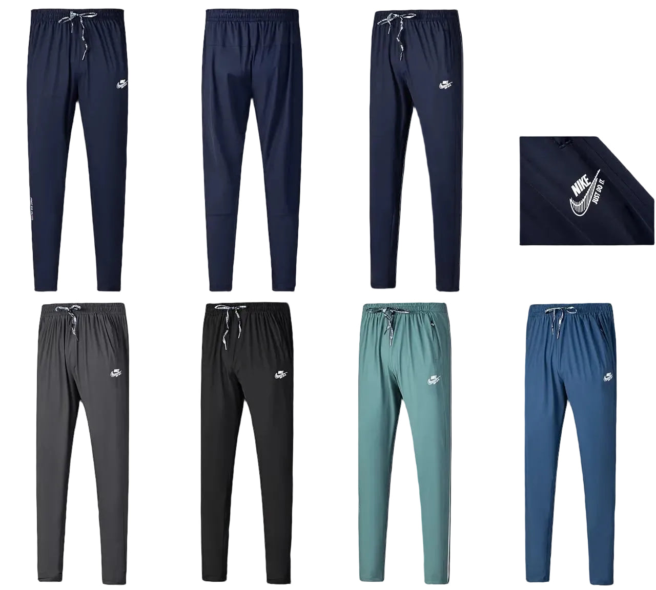 Pantalon de Survêtement Homme – Confort & Style (Nike) (5 couleurs disponibles pour choisir) avec fermeture PJSMS04