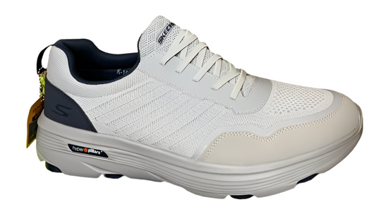 Chaussure Skechers BIG SIZE (Arch) avec lacets Blanc
