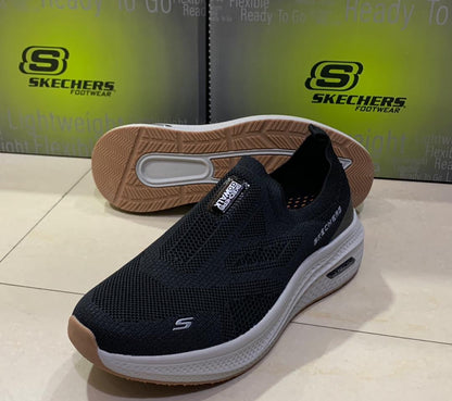 Chaussure Skechers enfiler (GoWalk) Noir confortable