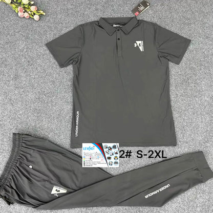 Ensemble classique col roulé avec pantalon (Gris) Under Armour ECPMS08