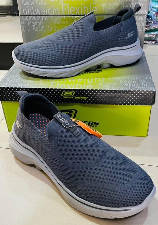 Chaussure Skechers Go Walk enfiler (Big Size) Gris