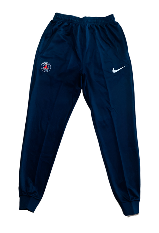 Pantalon jogging club football PSG Marine (cheville ferme)