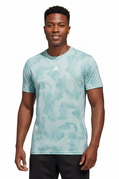 T-shirt Homme à Motif Géométrique – Confort & Style (adidas) (4 couleurs disponibles pour choisir) TASMSF01