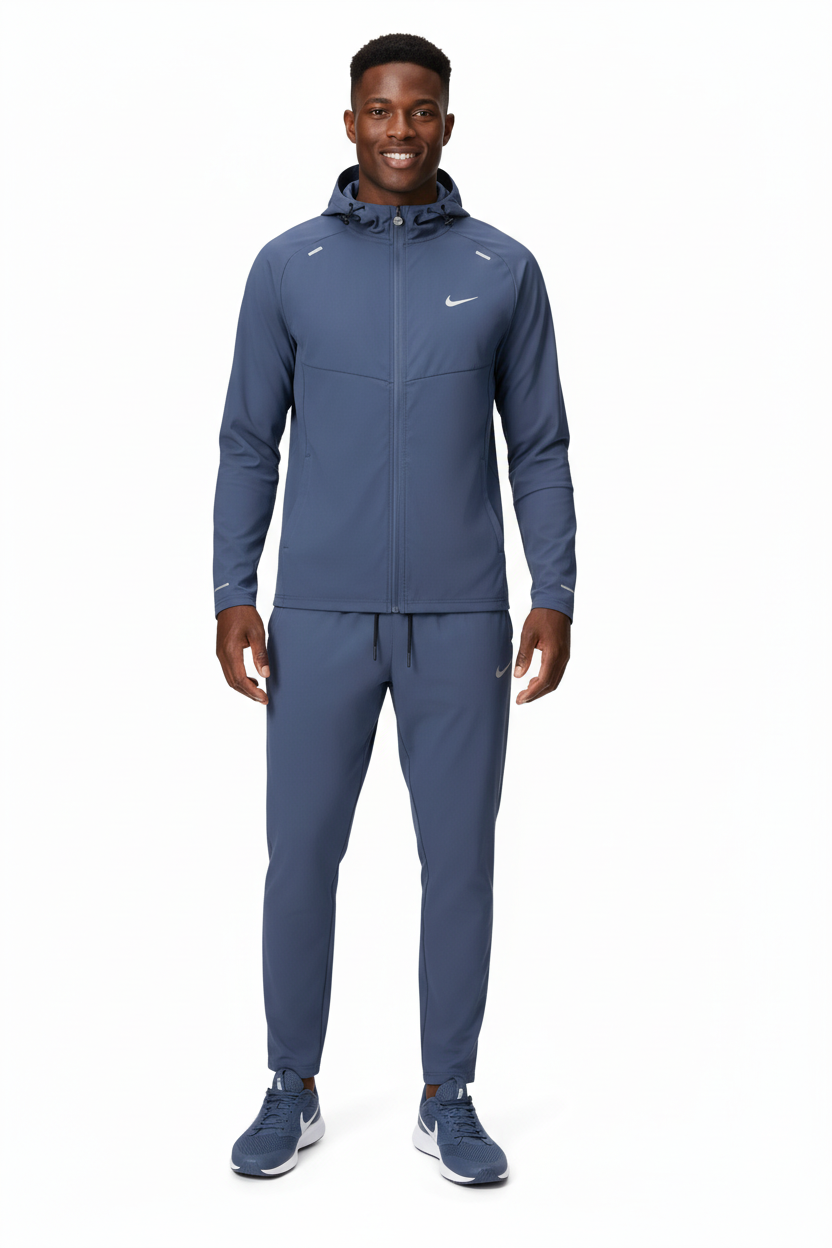 Ensemble Survêtement Capuche Performance (Toiles) – Nike Bleu ECNMS 07