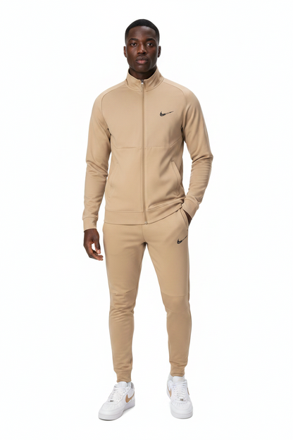 Ensemble Survêtement Classique Nike Beige (coton leger) avec fermeture MSESN05