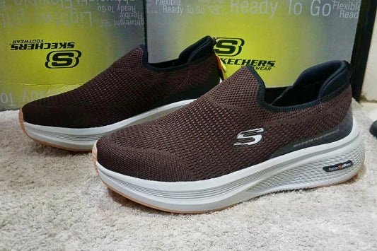 Chaussure Skechers BIG SIZE (Enfiler) Marron