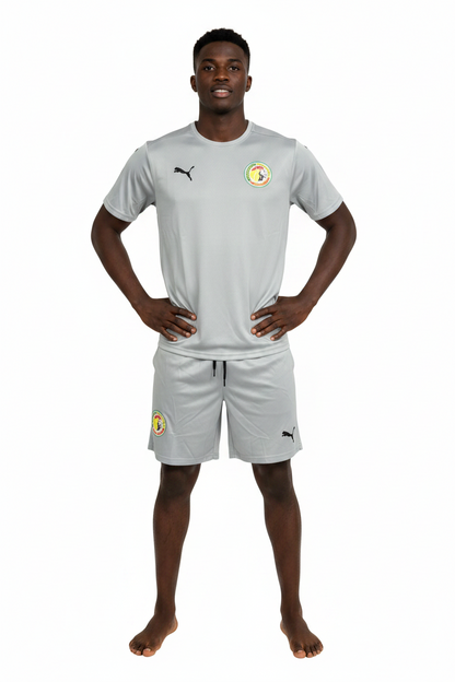 Ensemble maillot loisirs Senegal (gris) 2026 ESSLTS01