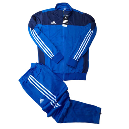 Bleu Marine Survetement Haut Et Bas Adidas Ensemble Survêtement