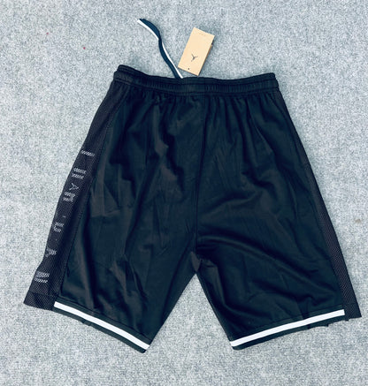 Short loisir Jordan noir (bande blanc) avec fermeture SSMSJ06
