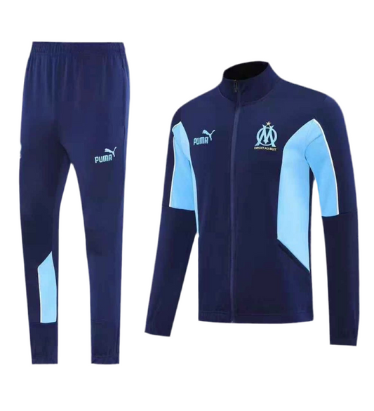 Ensemble Survêtement Olympique de Marseille (Marine/Bleu) Saison 2025
