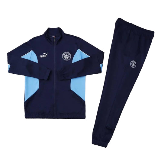 Ensemble Survêtement Manchester City (Marine/Bleu) Saison 2025