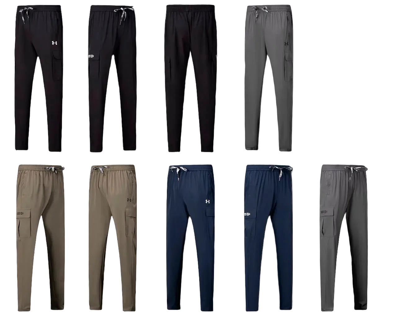 Pantalon Cargo poches – Confort & Style (UA) (4 couleurs disponibles pour choisir) avec fermeture PJCPSMS03