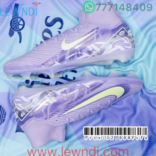 Crampons Nike Air Zoom Violet Montante