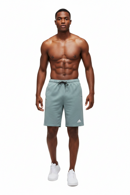 Short en coton (Adidas) 3 stripes avec fermeture confortable (4 couleurs disponibles) MSSCA04
